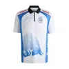 Hugo Boss X Vcarb Polo Shirt With Yuki Tsunoda Artwork In White