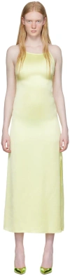 Hugo Boss Yellow Kimela Maxi Dress In 745 Light/pastel Yel