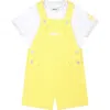 HUGO BOSS YELLOW SUIT FOR BABY BOY WITH LOGO