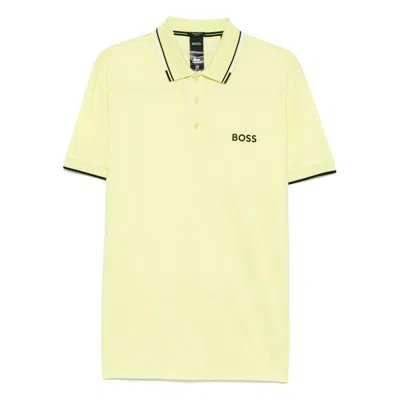 HUGO BOSS YELLOW SWEATERS