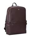 Hugo Boss Zair Backpack In Dark Red