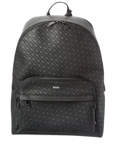 Hugo Boss Zair Leather Backpack