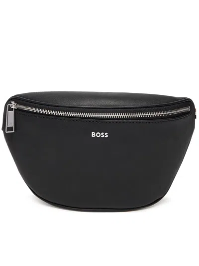 Hugo Boss Zair Waist Bags In Black