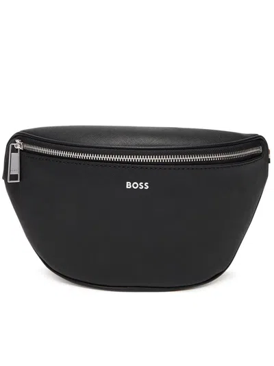 Hugo Boss Zair Waist Bags In Black