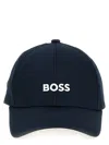 Hugo Boss Boss Baseball Cap With Embroidered Logo Men In Black