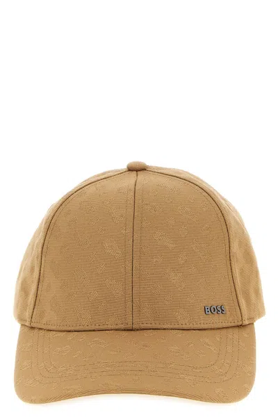 Hugo Boss Zed Cap In Brown