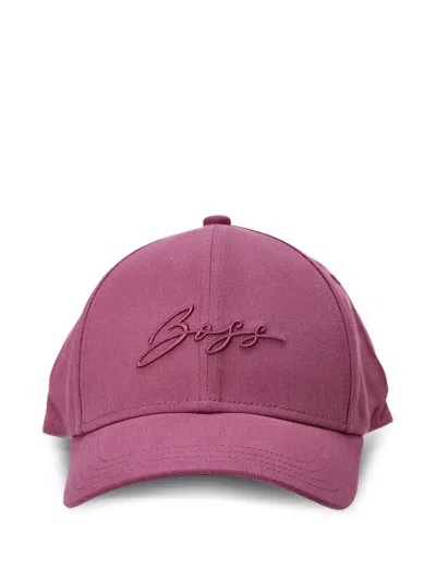 Hugo Boss Zed Cap In Purple