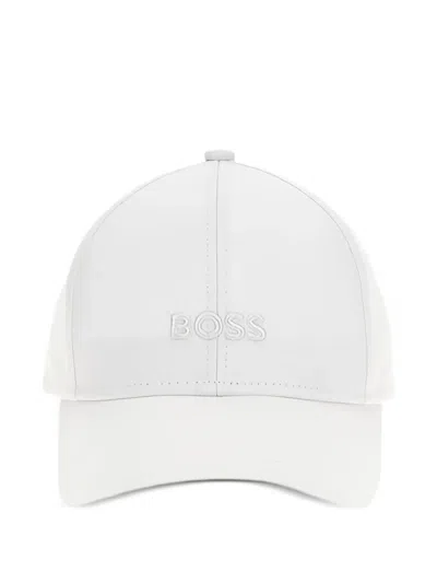 Hugo Boss Zed Logo Cap In White