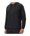Hugo Boss Zip-front Jacket In Black