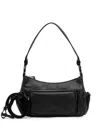 Hugo Boss Zip Pocket Satchel In Black