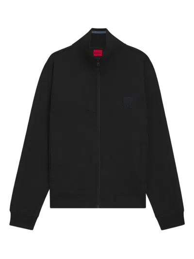 Hugo Boss Porsche X Water-repellent Softshell Jacket In Black