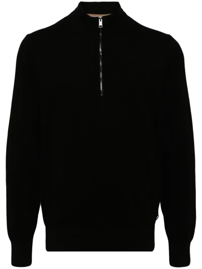 Hugo Boss Boss Ebrando P Sweater In Black