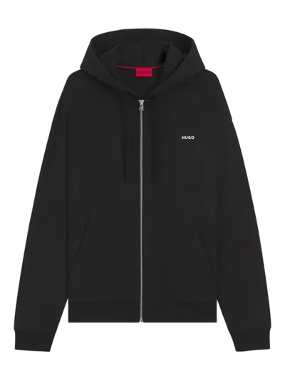 HUGO BOSS ZIP-UP HOODED JACKET