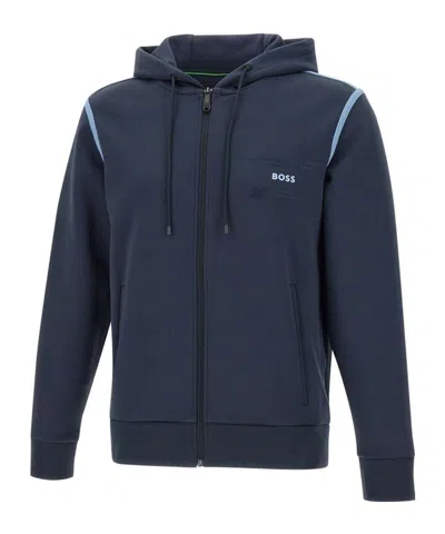 HUGO BOSS HUGO BOSS HOODED ZIP JACKET