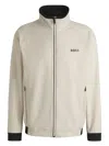 Hugo Boss Zip-up Jacket In Neutrals