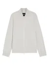Hugo Boss Water-repellent Jacket In Performance-stretch Fabric In Gray