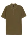 Hugo Boss Zip-up Polo Shirt