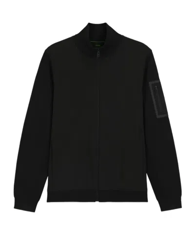 HUGO BOSS ZIP-UP SWEATER