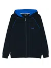 Hugo Boss Zip-up Sweatshirt In Multi