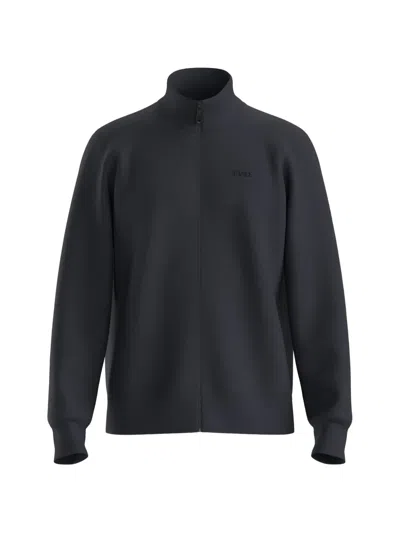 Hugo Boss Zip-up Sweatshirt In Black