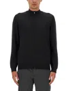 Hugo Boss Boss Sweaters Black In Black