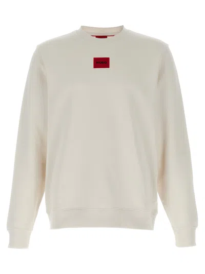 Hugo Boss 'diragol212' Sweatshirt In White