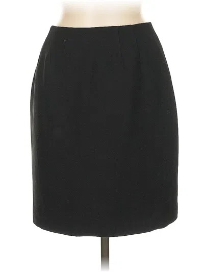 Pre-owned Hugo Buscati Collection Formal Skirt In Black