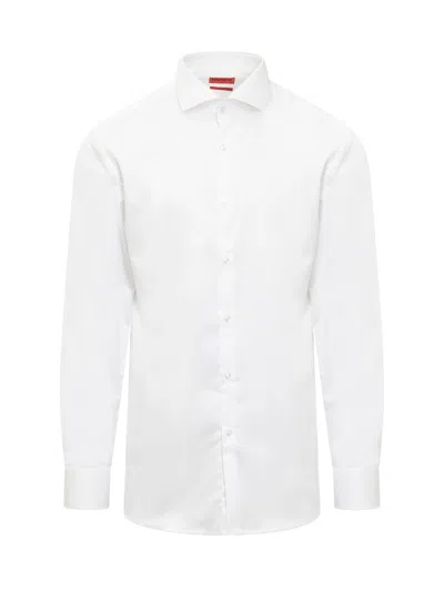 Hugo Buttoned Long In White