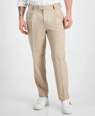 Hugo By  Boss Men's Modern-fit Pants In Medium Beige