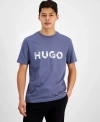 HUGO BY HUGO BOSS MEN'S REGULAR-FIT LOGO GRAPHIC T-SHIRT, CREATED FOR MACY'S