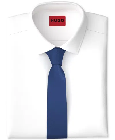 Hugo By  Boss Men's Silk Tie In Blue
