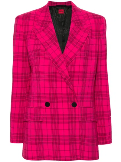 HUGO BOSS CHECKED JACKET