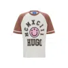 Hugo Boss Happy Hugo Print Loose-fit T-shirt In White