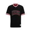 Hugo Boss Cotton-jersey Relaxed-fit T-shirt With Sporty Logo In Black