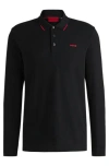 Hugo Boss Hugo Derrikos Regular Fit Polo T Shirt Black