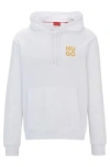 Hugo Boss Sweatshirt With Hood In White