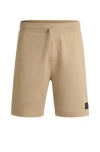 Hugo Boss Hugo Diz Gel Jersey Shorts Beige In Light Beige