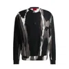 Hugo Boss Hugo Davum French Terry Sweatshirt In Multi