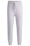 Hugo Boss Dayote Logo Print Tracksuit Bottoms In Purple
