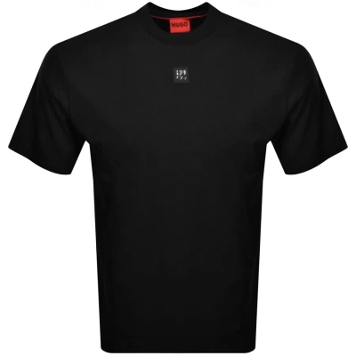 Hugo Dalile Crew Neck T Shirt Black