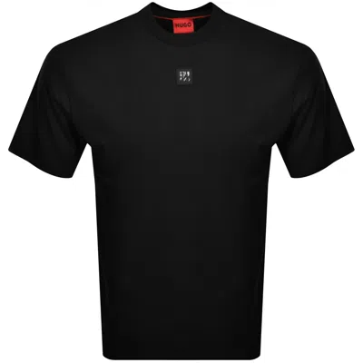 Hugo Dalile Crew Neck T Shirt Black