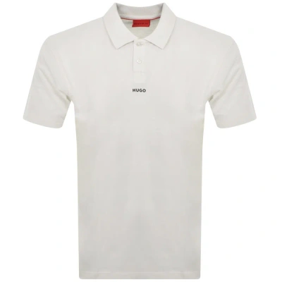 Hugo Dangula Polo T Shirt Off White