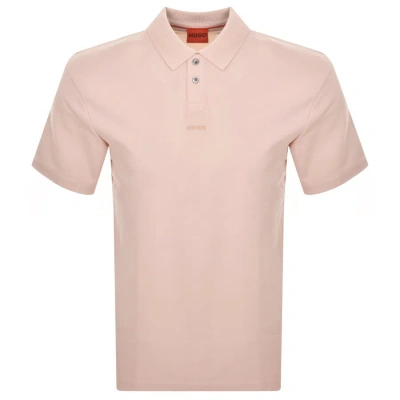 Hugo Dangula Polo T Shirt Pink