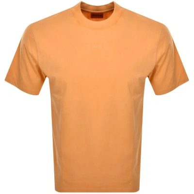 Hugo Dapolino T Shirt Orange