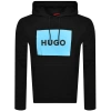 HUGO HUGO DARATSCHI223 HOODIE BLACK