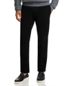 Hugo Boss Men's Slim-fit Chinos In Stretch-cotton Gabardine In Black