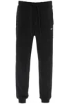 Hugo Boss Boss Waffle Cotton Blend Pajama Joggers In Black