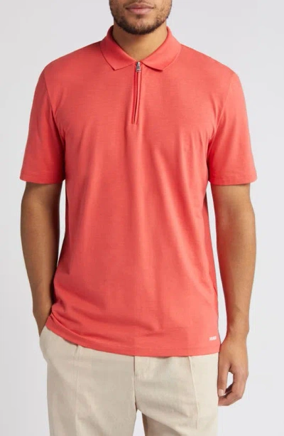 HUGO BOSS HUGO DEKOK ZIP POLO