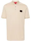 Hugo Boss Dereso Polo Shirt In Nude
