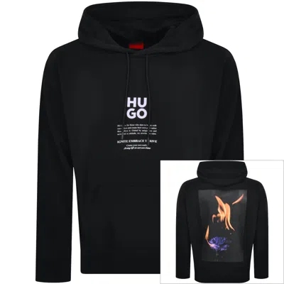 Hugo Boss Hugo Dflohood Hoodie Black